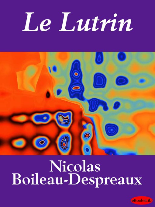 Cover image for Le Lutrin